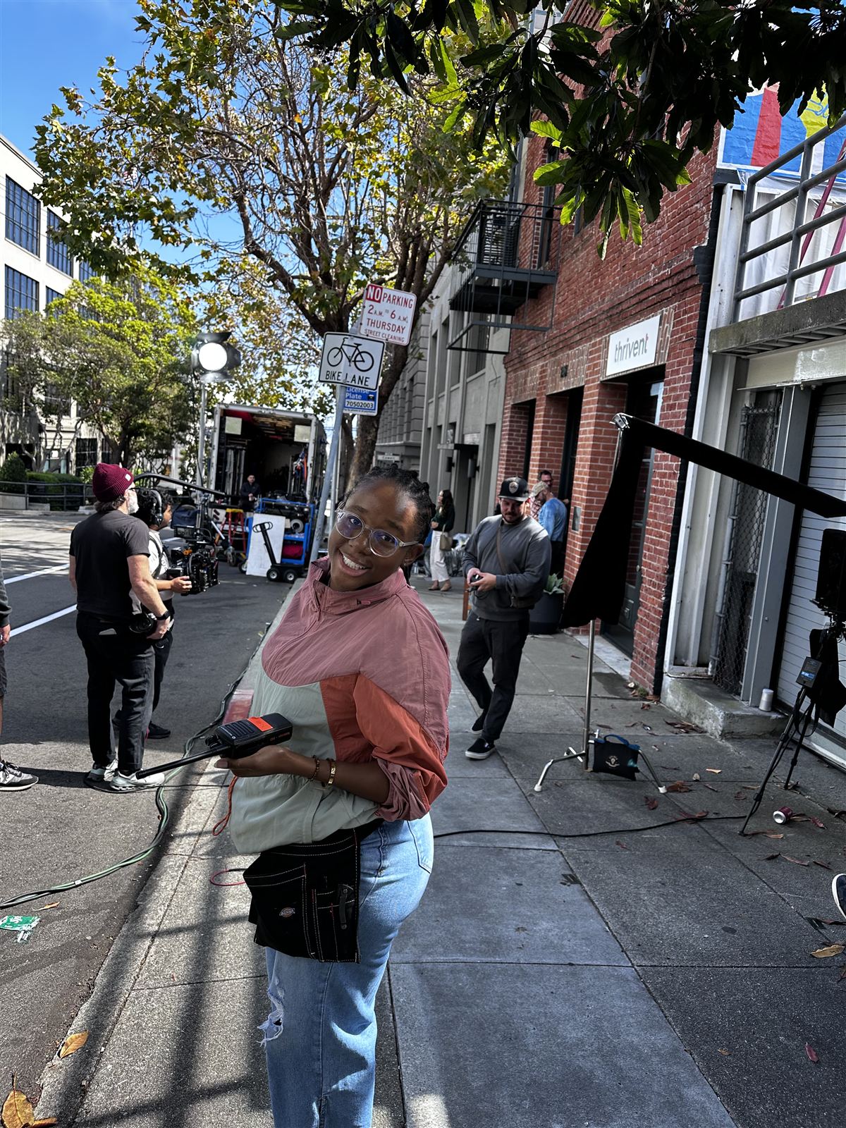 Director at work